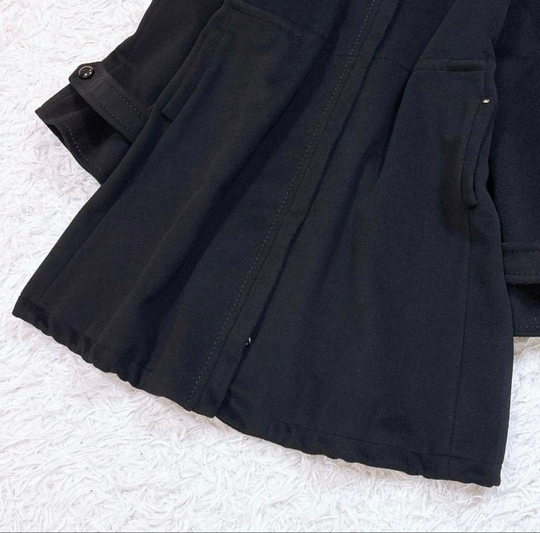 美品 MAX MARA フーデッドコート フォックスファー 42 大きいサイズ