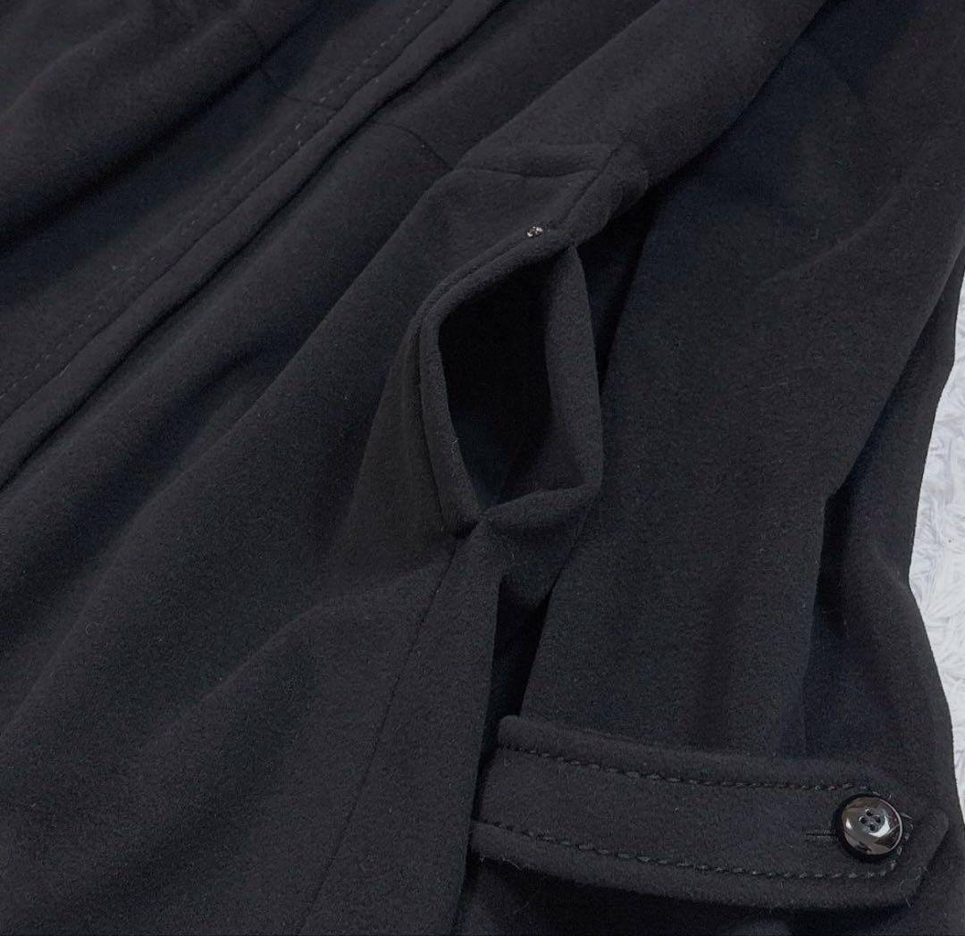 美品 MAX MARA フーデッドコート フォックスファー 42 大きいサイズ