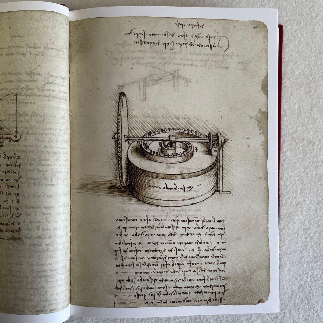 【限定版総革装】レオナルド・ダ・ヴィンチ　マドリッド手稿全５巻＆図書館長鑑定書付