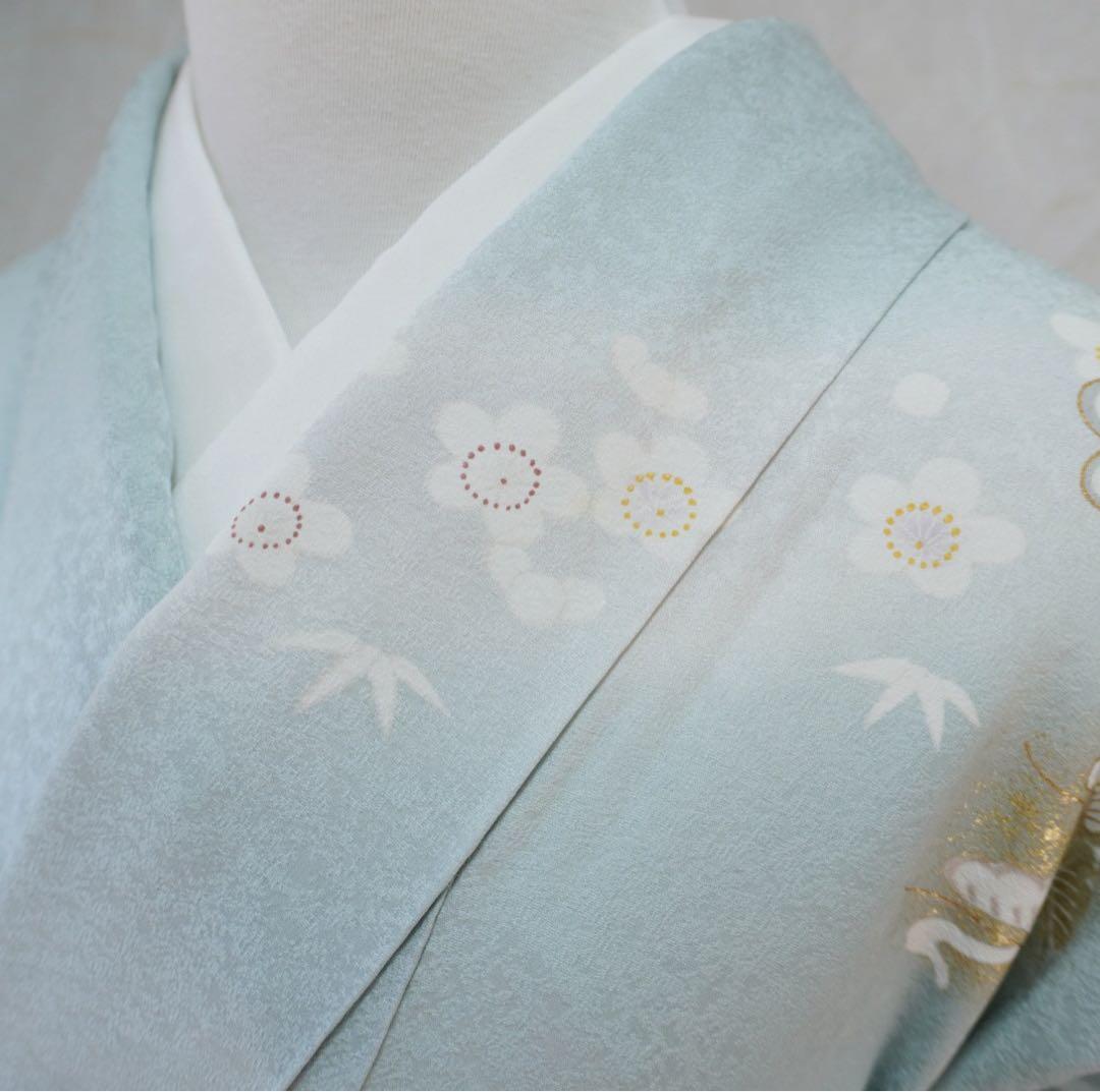 訪問着フルセット　295▪︎ 正絹　卒業式　入学式　お宮参り　七五三　披露宴