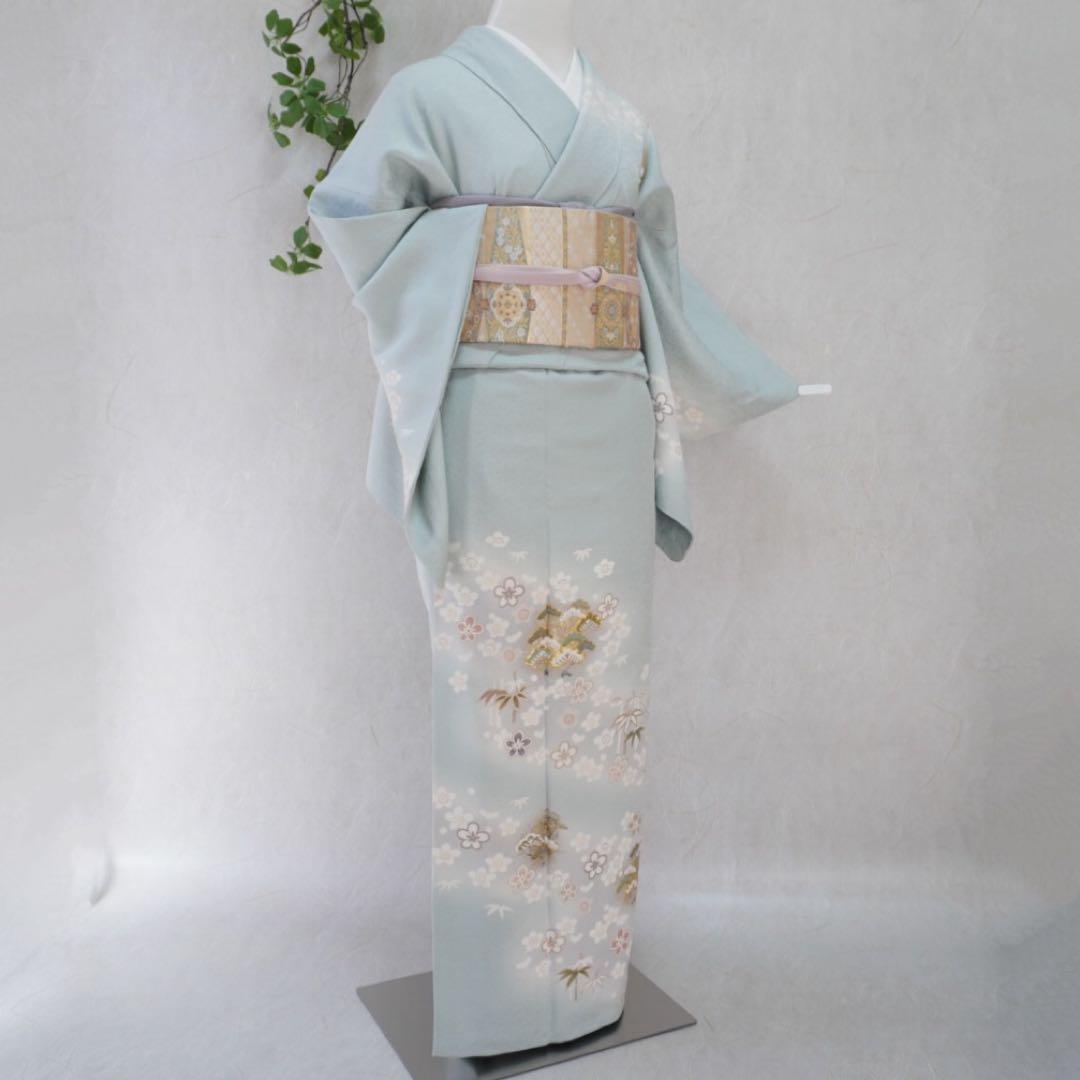 訪問着フルセット　295▪︎ 正絹　卒業式　入学式　お宮参り　七五三　披露宴