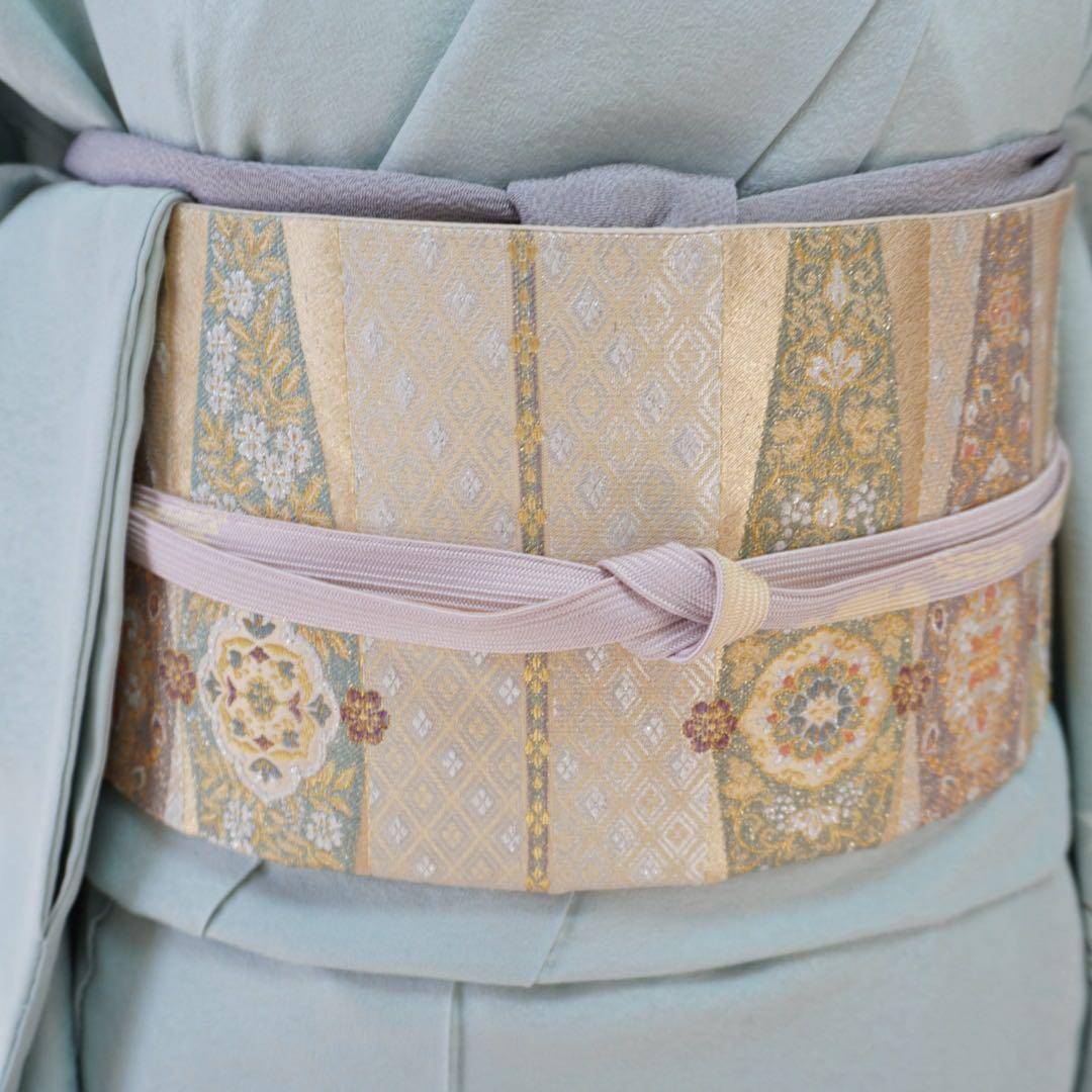 訪問着フルセット　295▪︎ 正絹　卒業式　入学式　お宮参り　七五三　披露宴