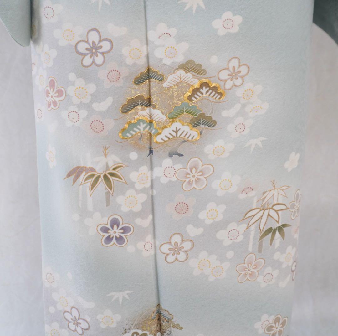 訪問着フルセット　295▪︎ 正絹　卒業式　入学式　お宮参り　七五三　披露宴