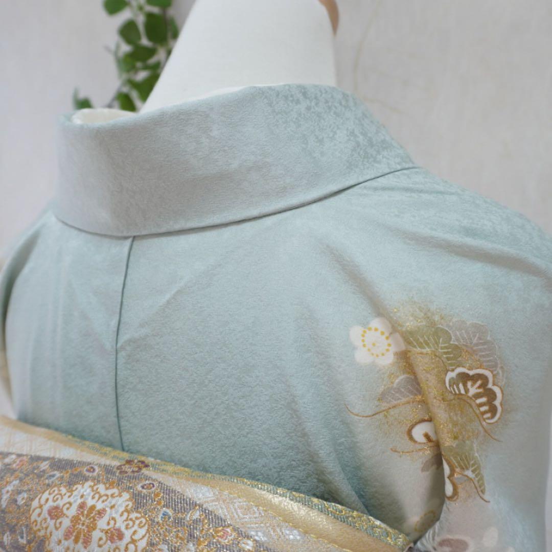 訪問着フルセット　295▪︎ 正絹　卒業式　入学式　お宮参り　七五三　披露宴