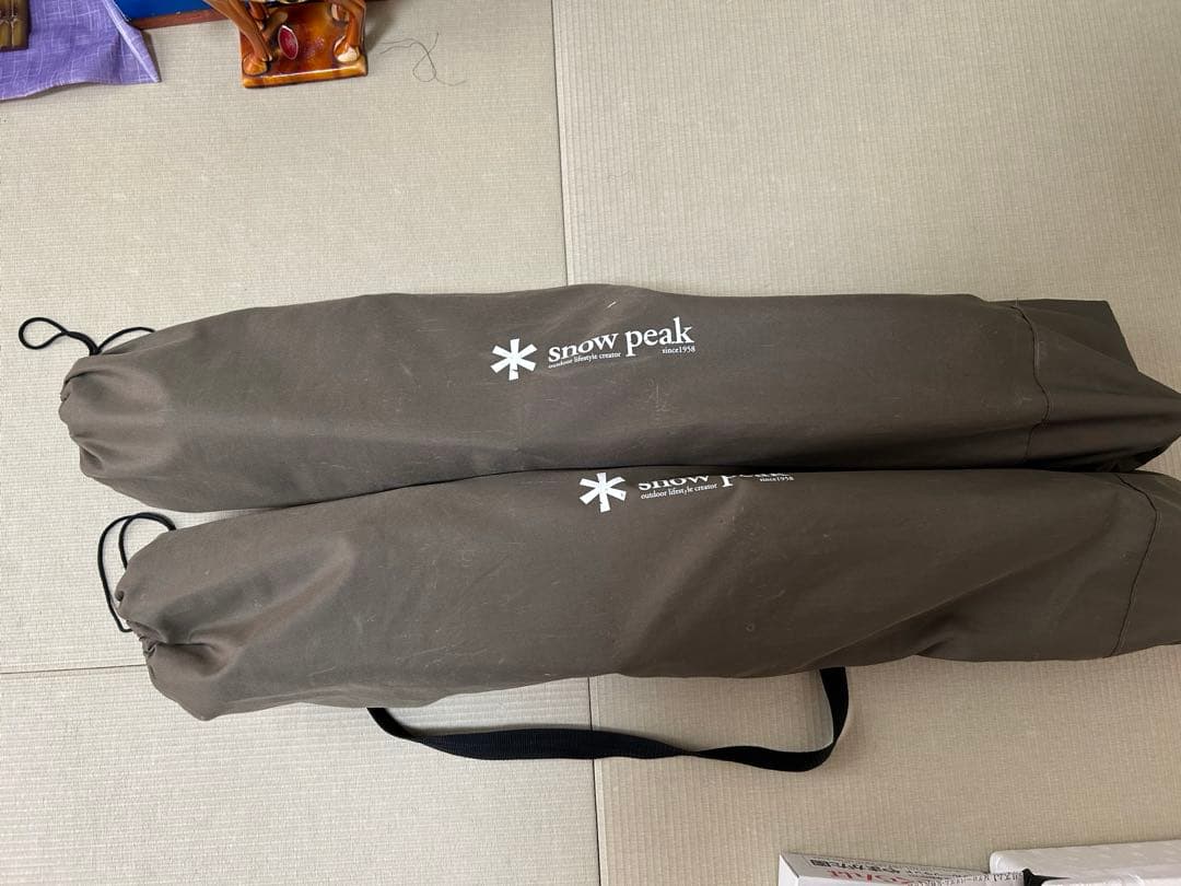 スノーピーク チェア2脚セット　ブラウン