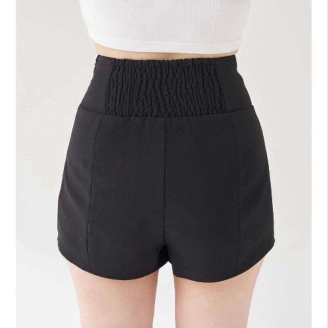 Darich 美シルエットショートパンツブラックfree 新品未使用タグ付き