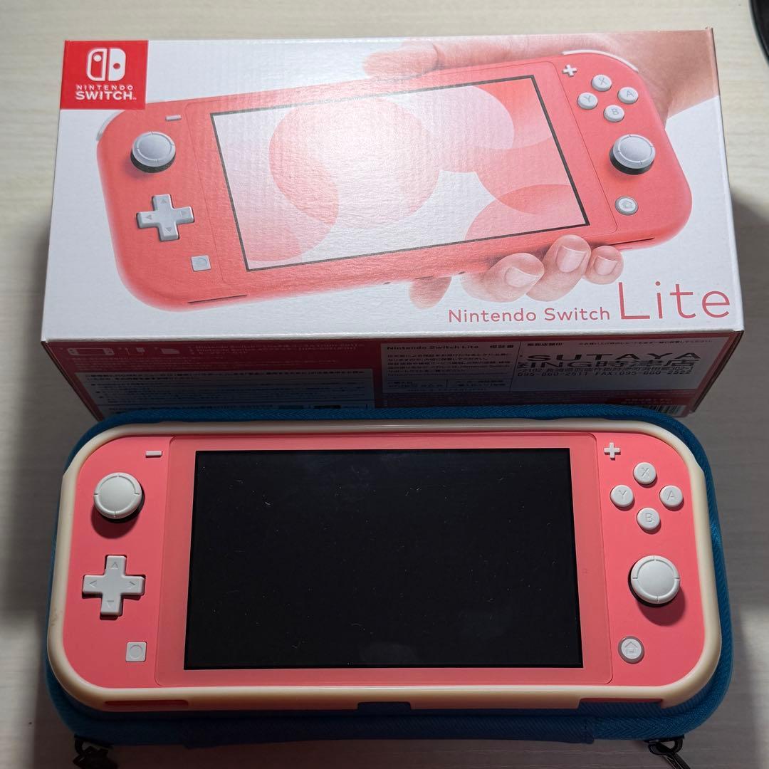 【匿名】 ニンテンドースイッチ ライト コーラル