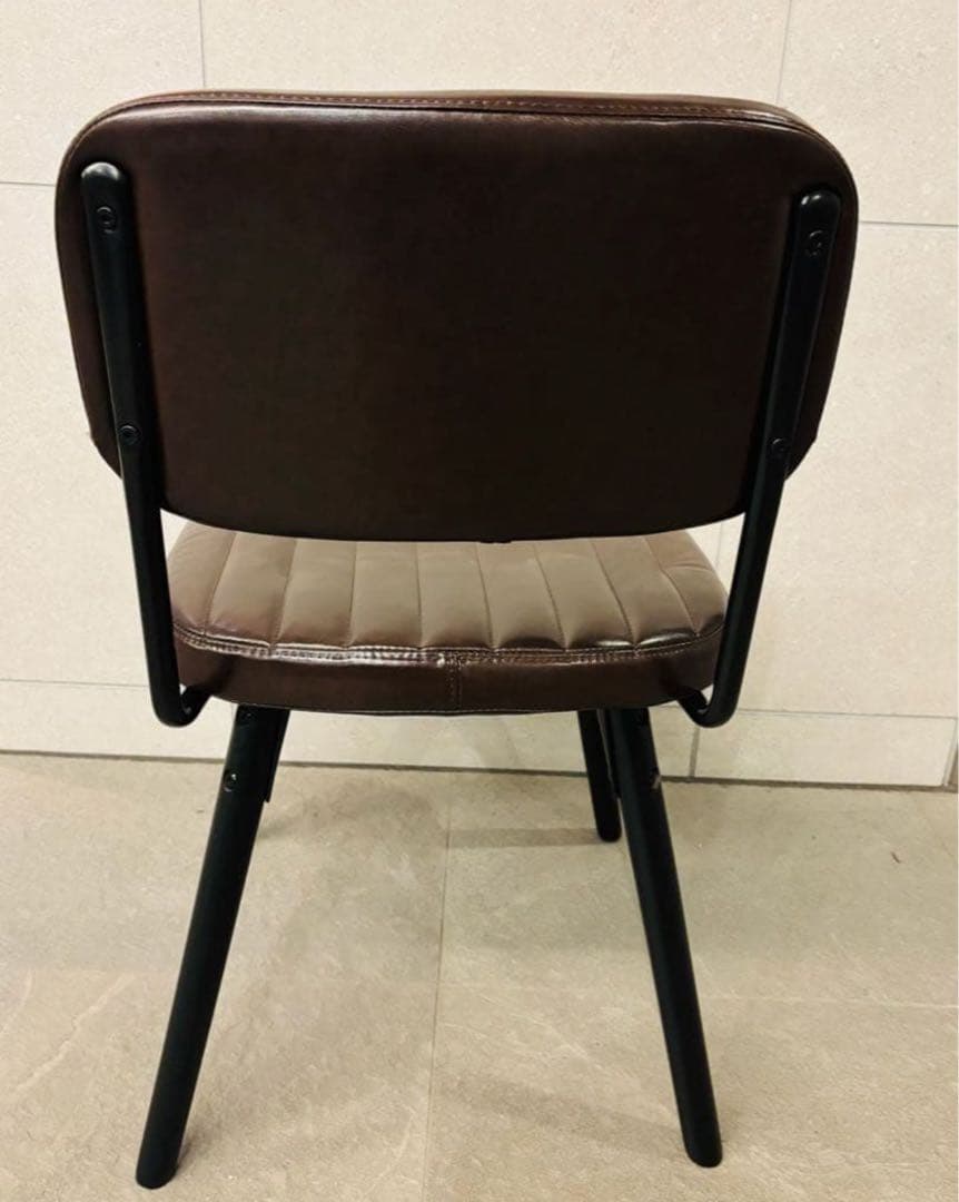 モデルルーム配置品／ニトリ チェア Nシールド ダークブラウン