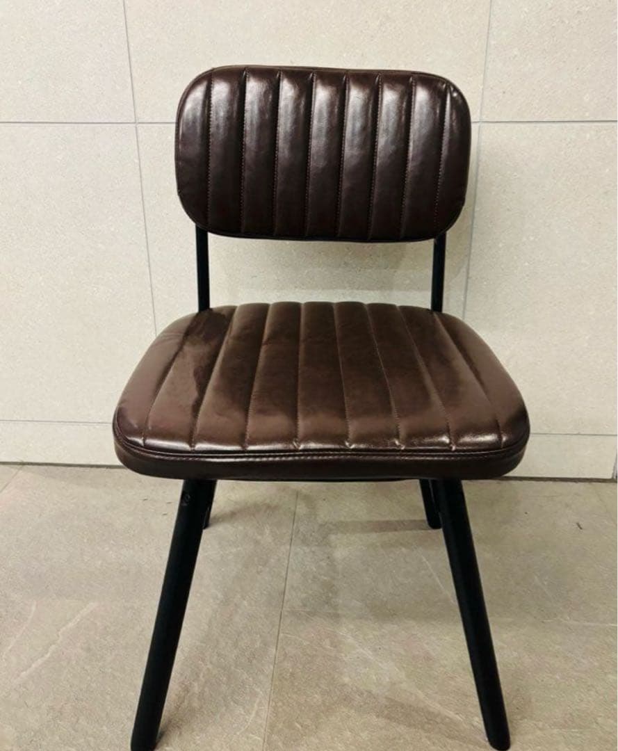 モデルルーム配置品／ニトリ チェア Nシールド ダークブラウン