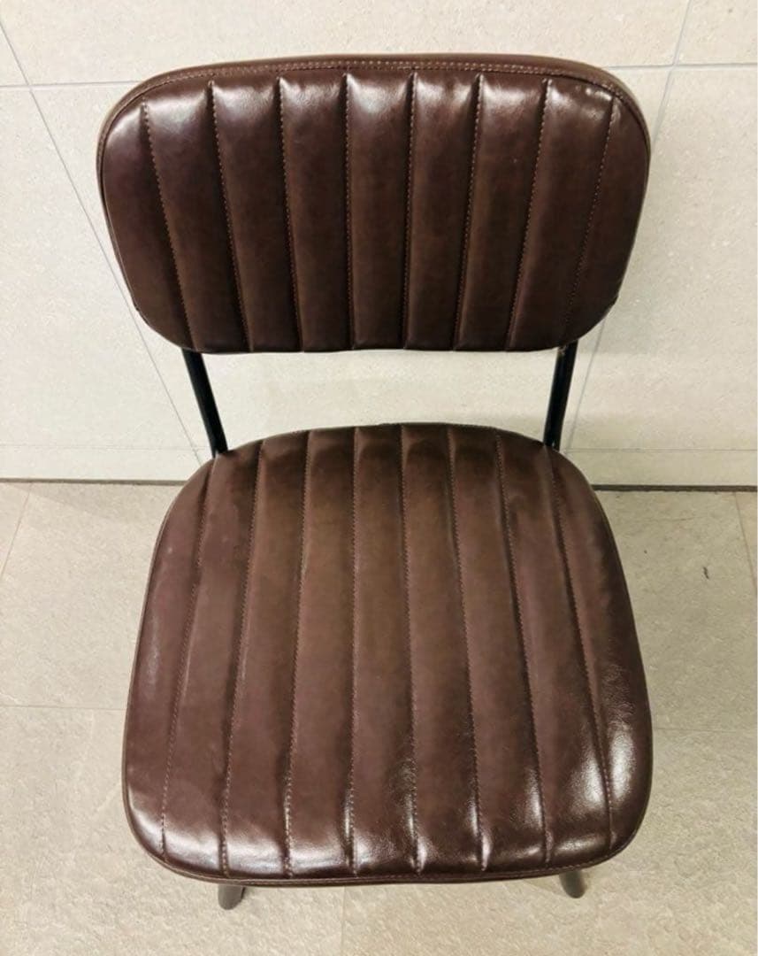 モデルルーム配置品／ニトリ チェア Nシールド ダークブラウン