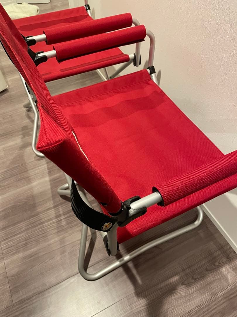 【新品 未使用】 peak FDチェアワイド RD LV-077RD