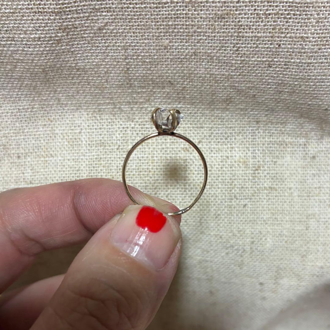 accessoies mau ◆ハーキマーダイヤモンドリング