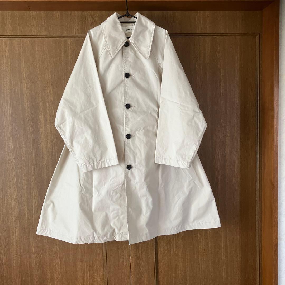 値下げします！Ｏblada オブラダアイボリー トレンチコート ブレイクコート