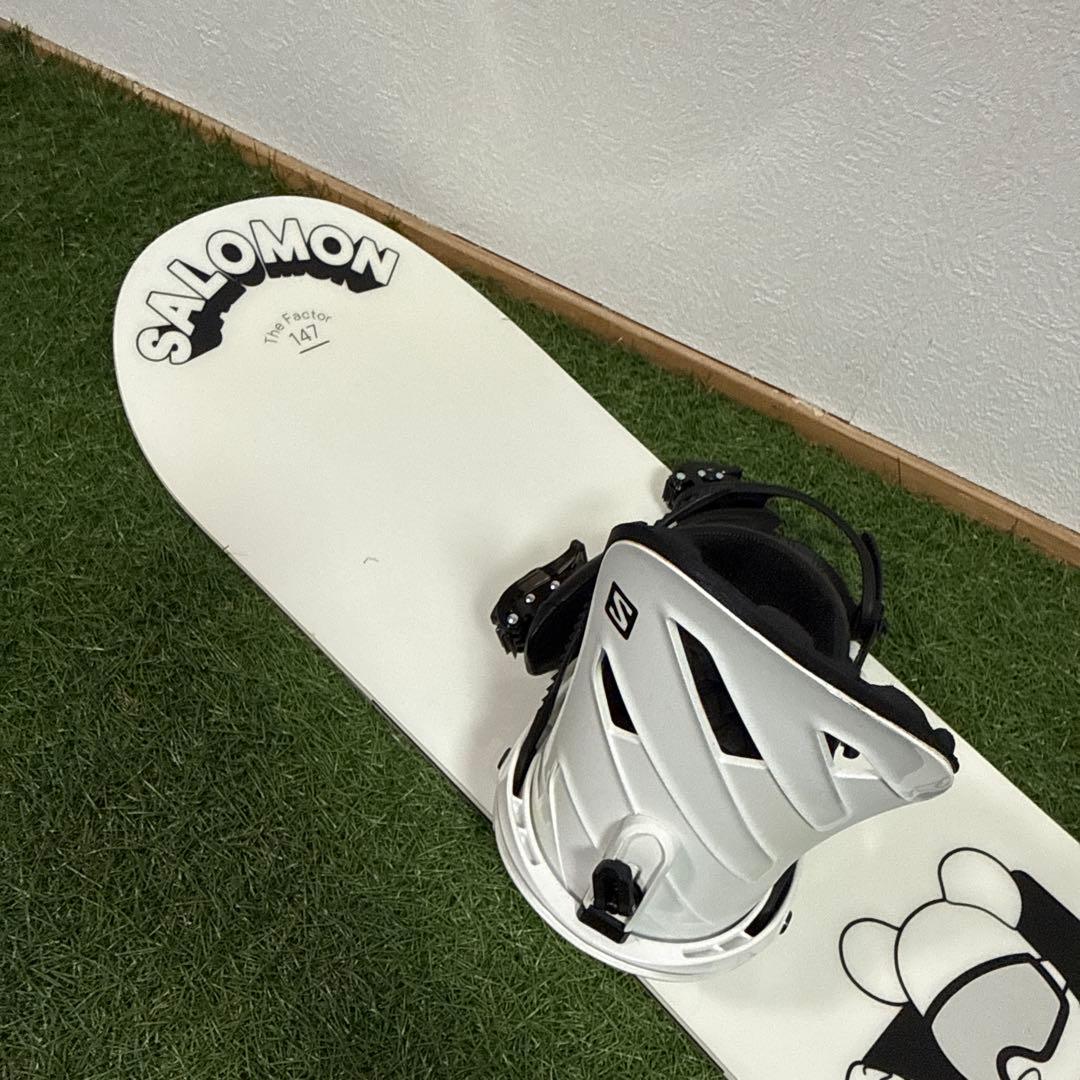 専用‼️O25 SALOMON 147cm メンズスノーボードセット