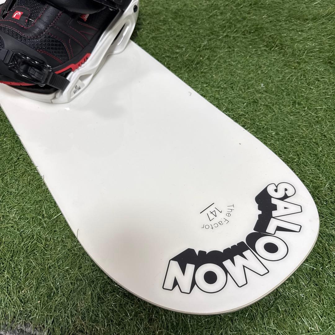 専用‼️O25 SALOMON 147cm メンズスノーボードセット