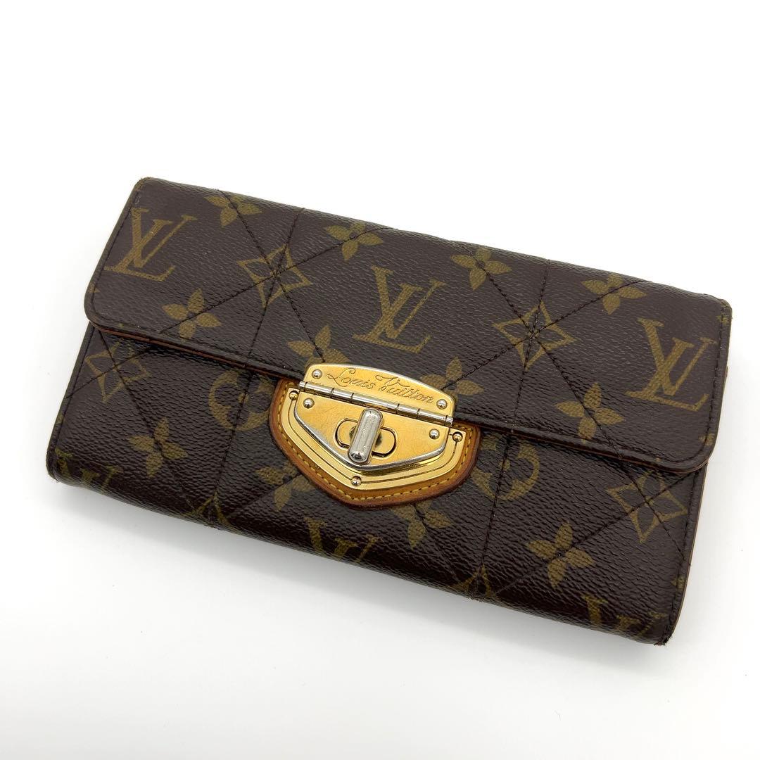 ルイヴィトン 長財布 モノグラム サラ エトワール ターンロック