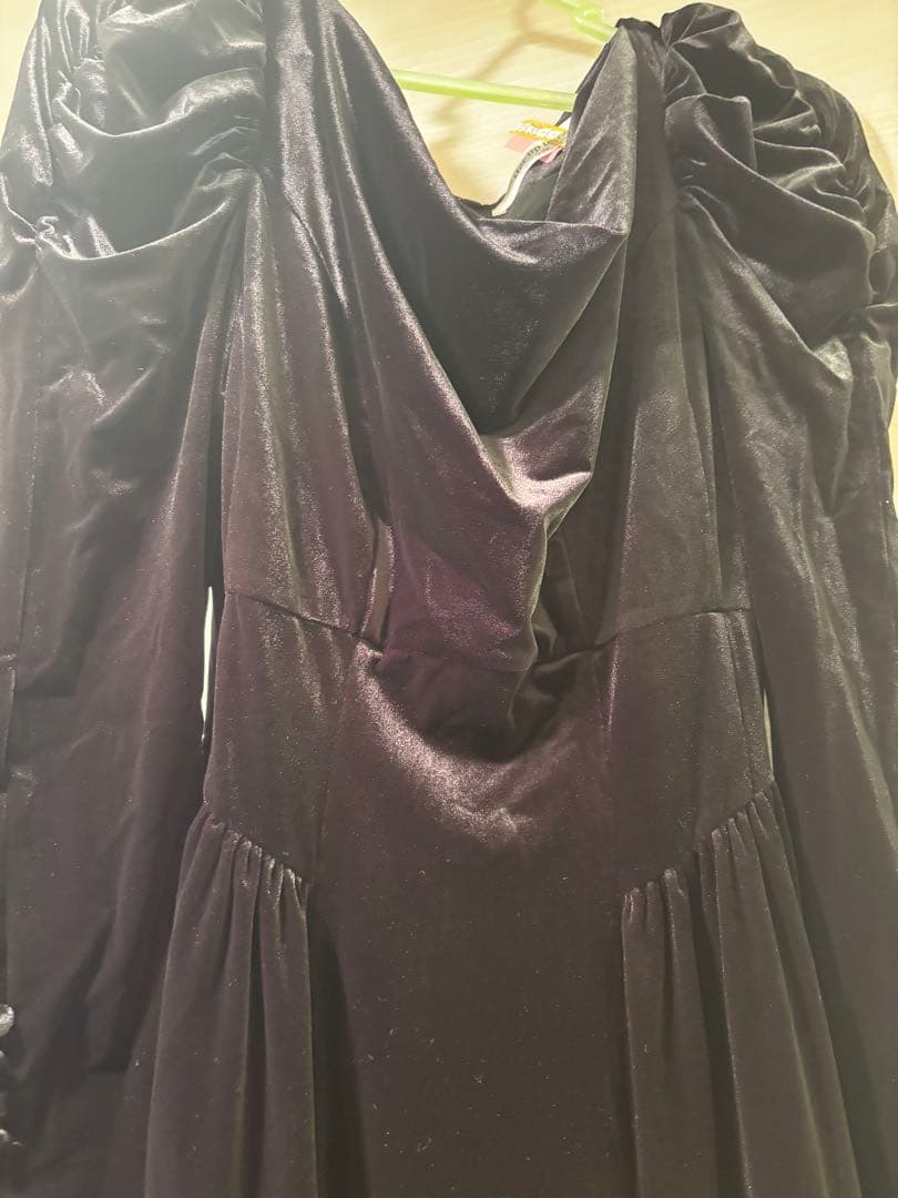 ワンピース herlipto Majestic Velour Dress M