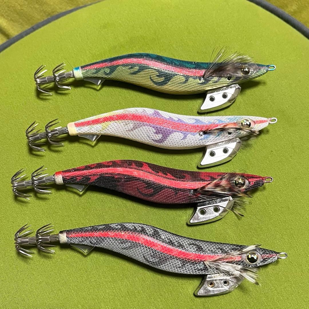 ヤマシタ✳︎廃盤　未使用品　黒潮スペシャル　エギ王k セット4号　エギ　黒潮