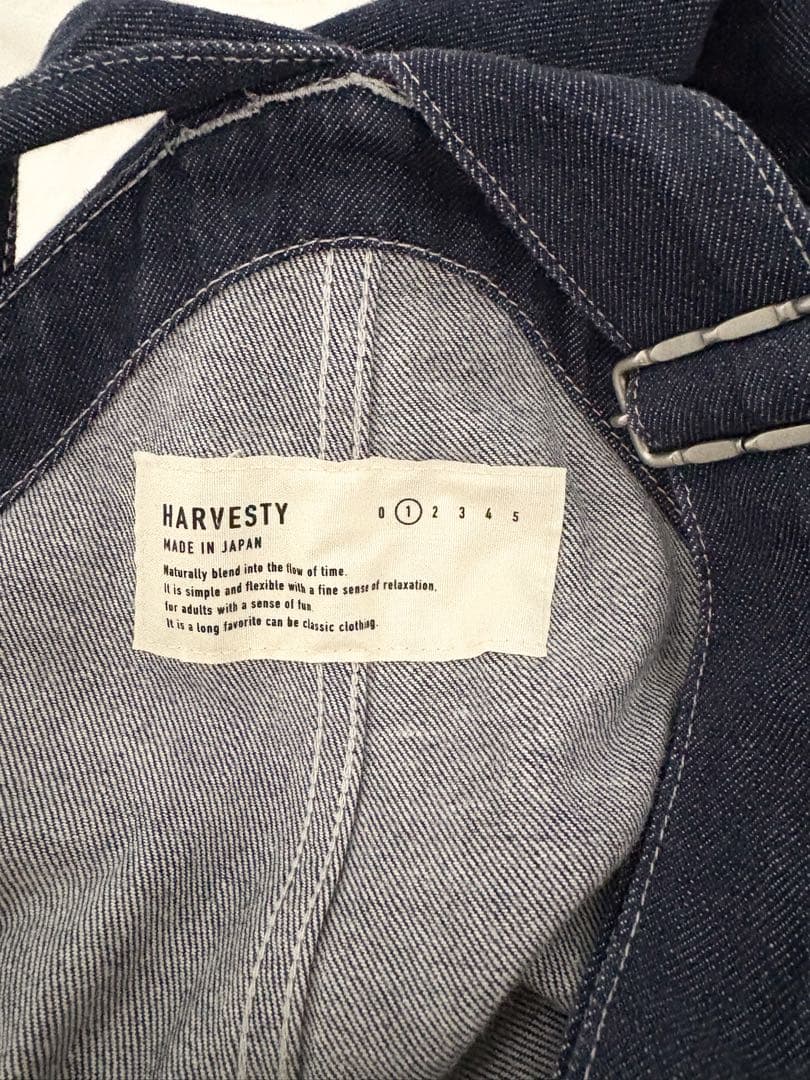 ハーベスティ デニム オーバーオール 1