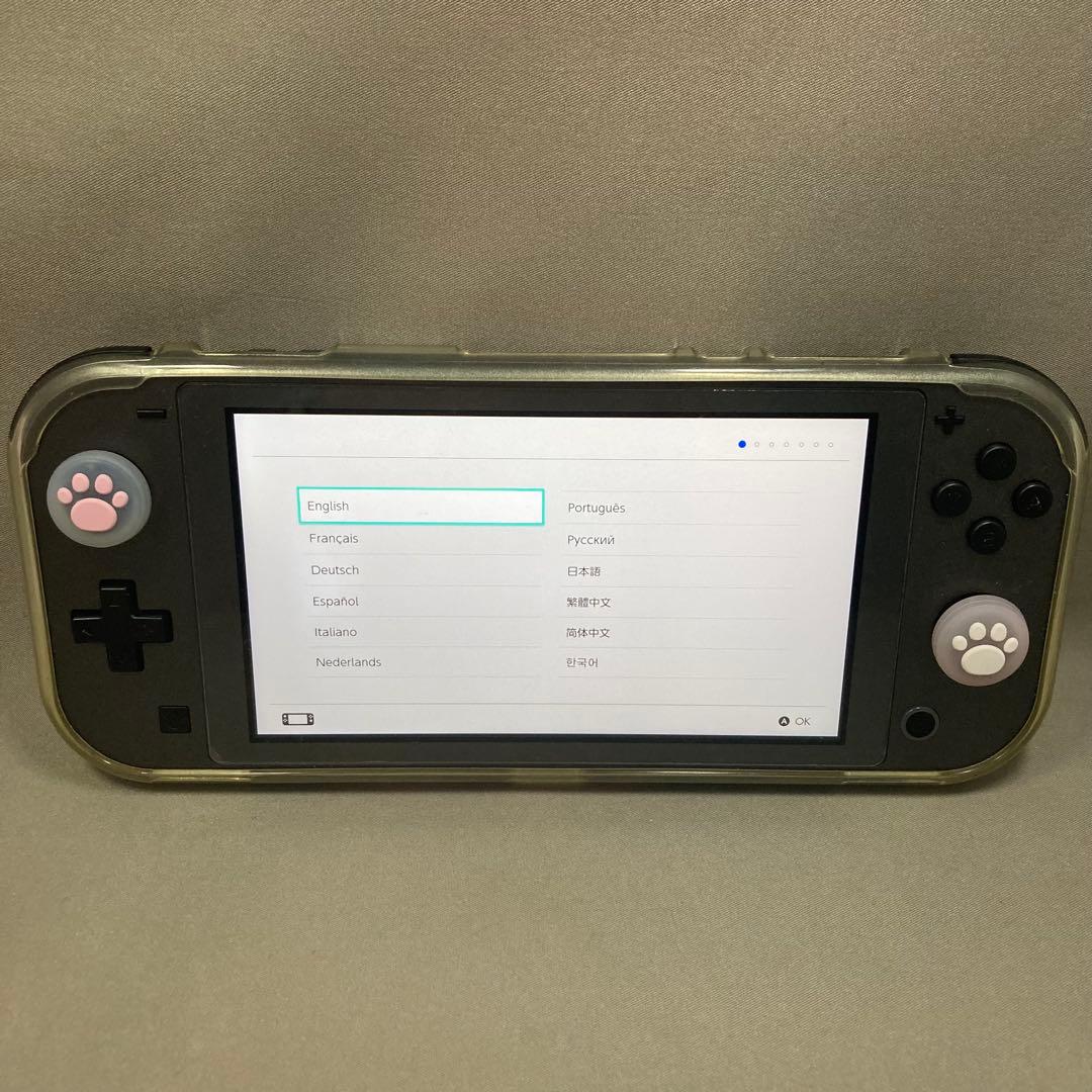 動作品Nintendo Switch Lite 本体 ディアルガ・パルキア