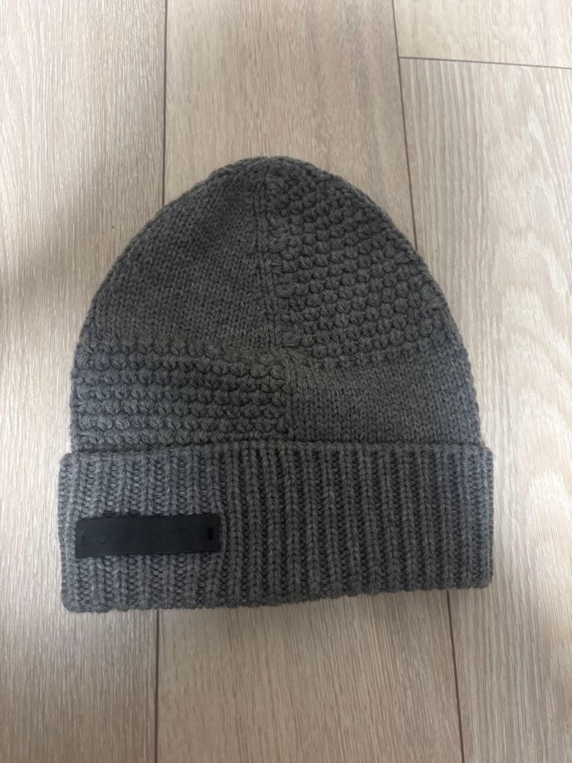 Louis Vuitton グレー ニット帽