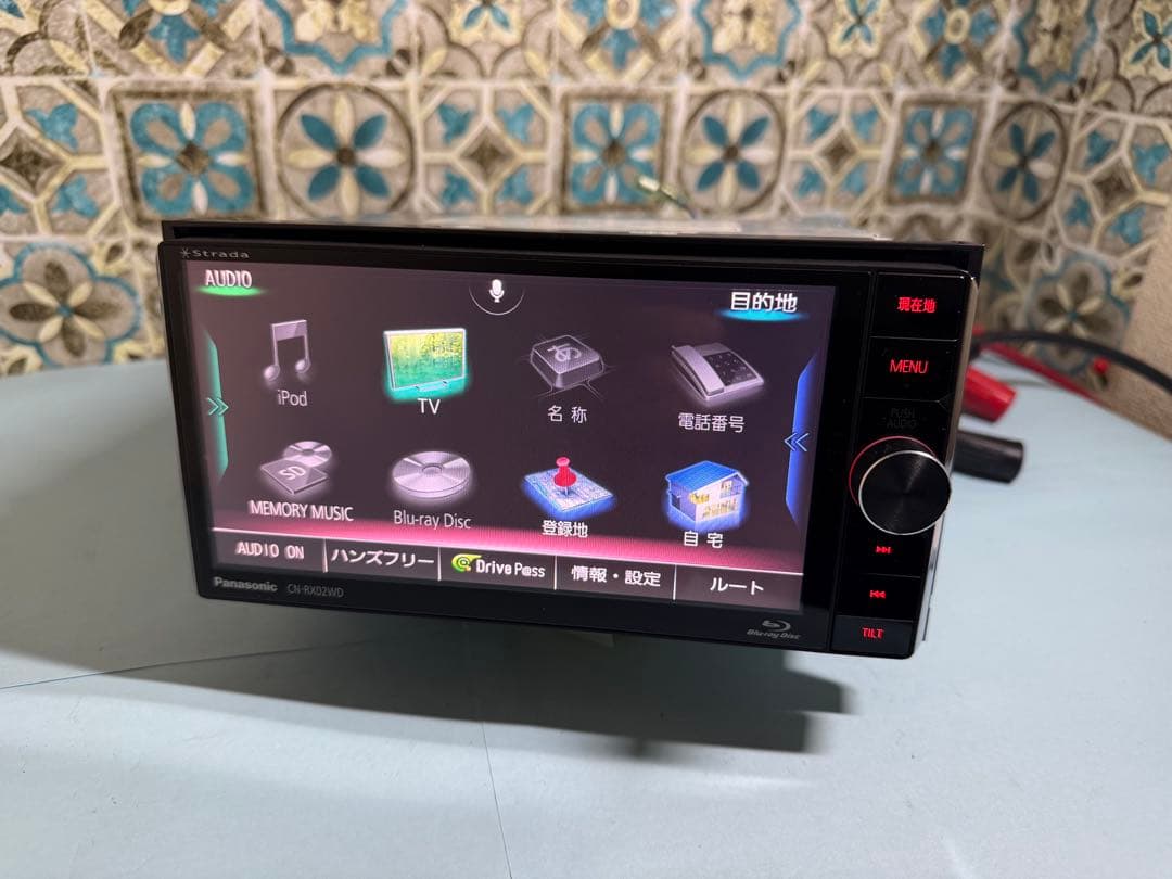 カーナビ PANASONIC-CN-RX02WD 2015