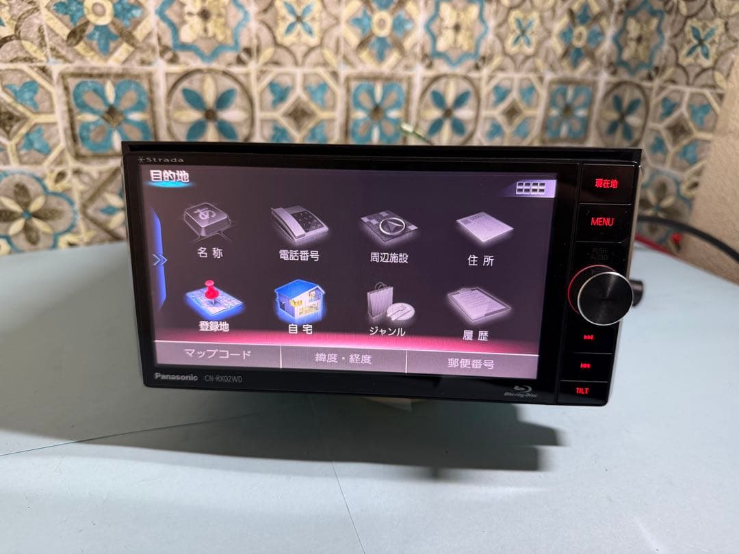 カーナビ PANASONIC-CN-RX02WD 2015