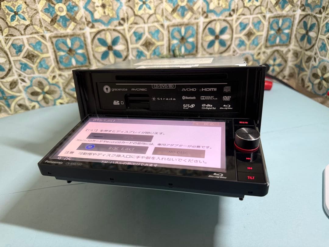 カーナビ PANASONIC-CN-RX02WD 2015