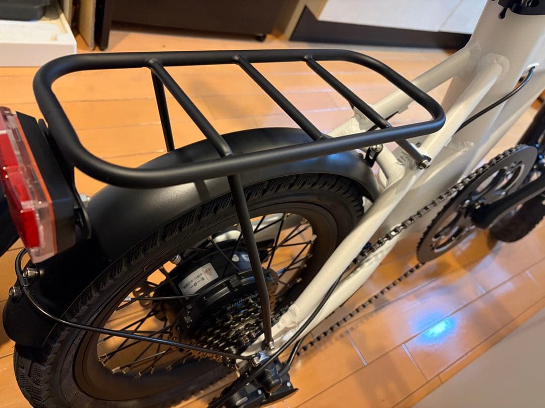 【引取り希望】EENOUR C１折りたたみ電動アシスト自転車　ホワイト