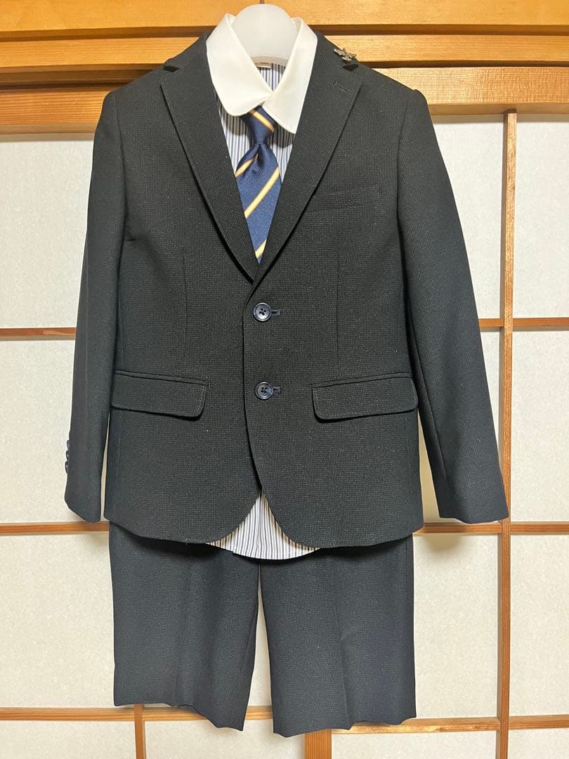 プティマイン 120 petit main フォーマルスーツ 入学式 小学生