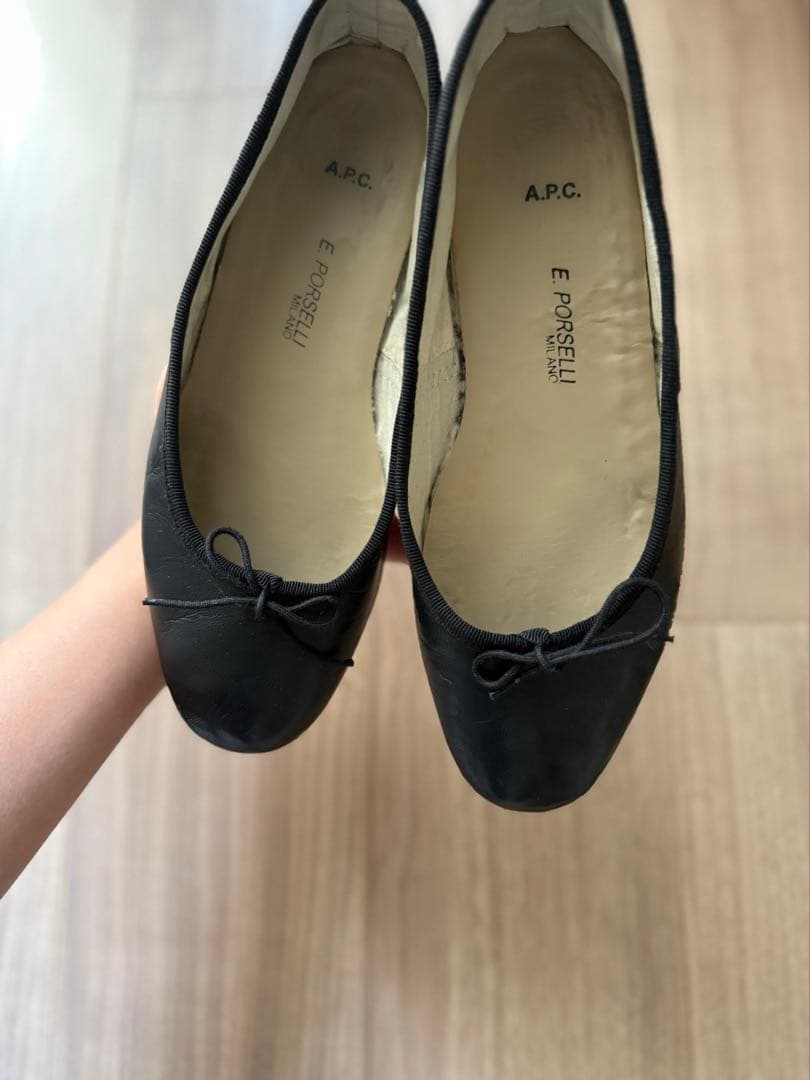 A.P.C. PORSELLI バレエシューズ