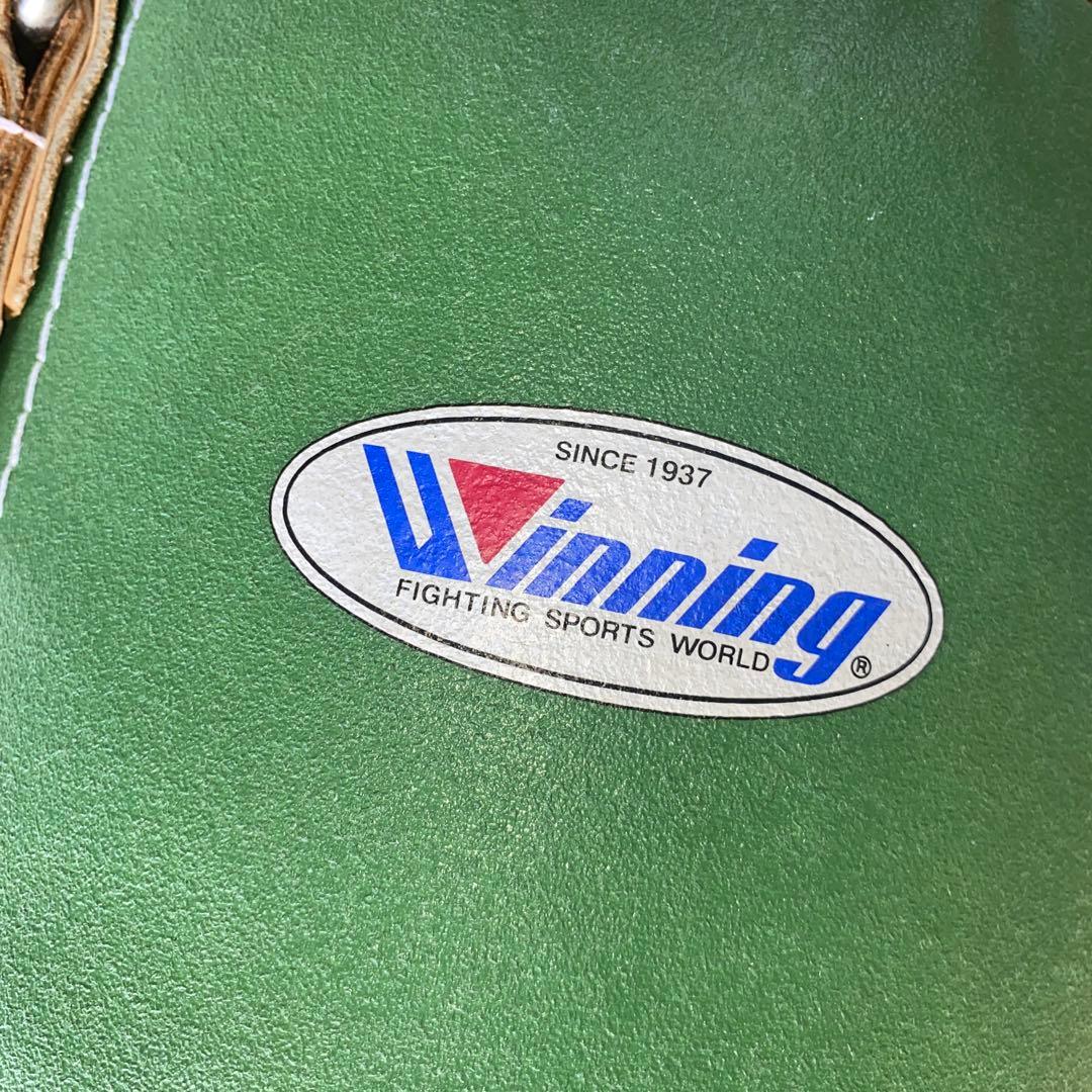 絶版Winning グリーンサンドバッグ美品 TBー2000