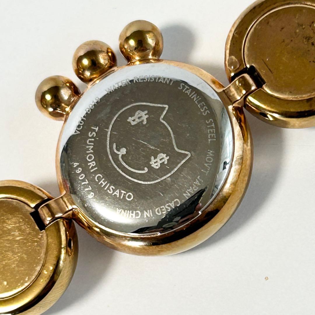 【新品電池/美品】tsumori chisato 宝石ねこ +箱、保証書など