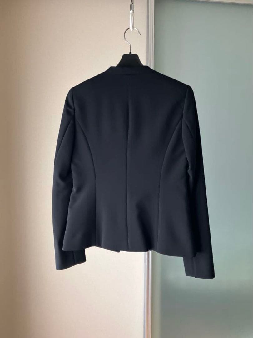 ★美品★ BOSCH セットアップスーツ ブラック ノーカラー サイズ36