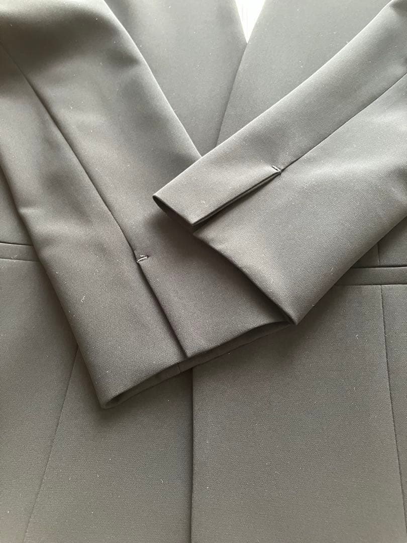 ★美品★ BOSCH セットアップスーツ ブラック ノーカラー サイズ36