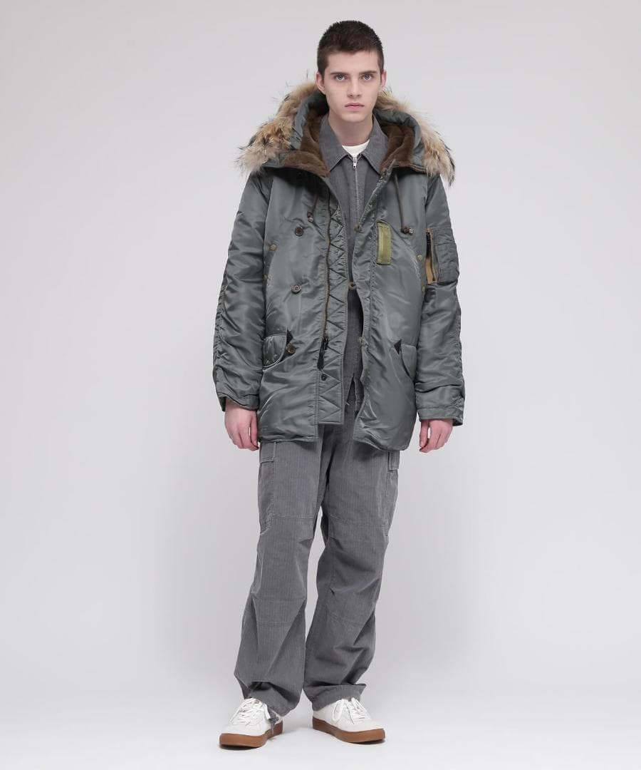 N-3B冬最強良品☆XL☆AVIREX/VINTAGE☆へイルメリーマガジン掲載