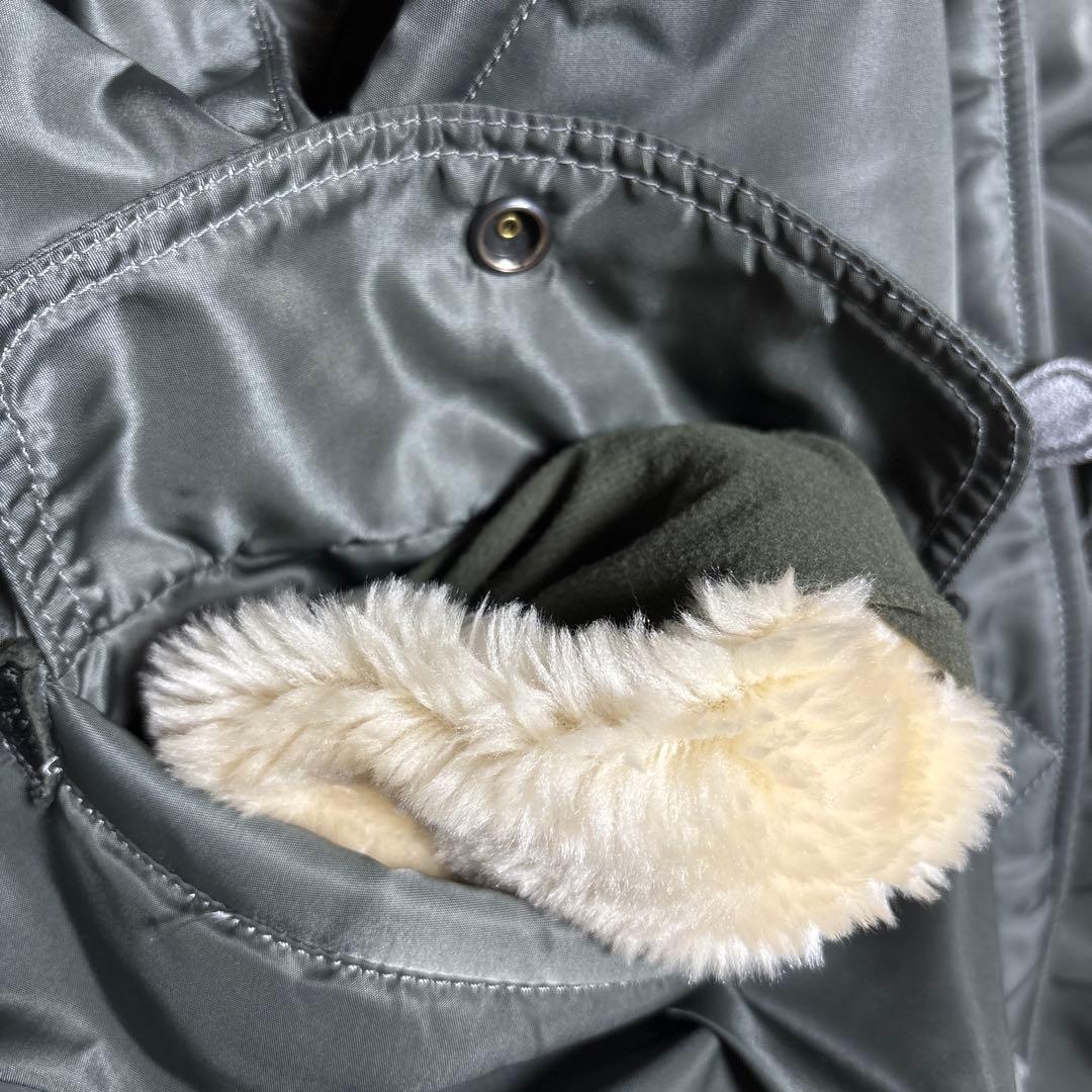 N-3B冬最強良品☆XL☆AVIREX/VINTAGE☆へイルメリーマガジン掲載