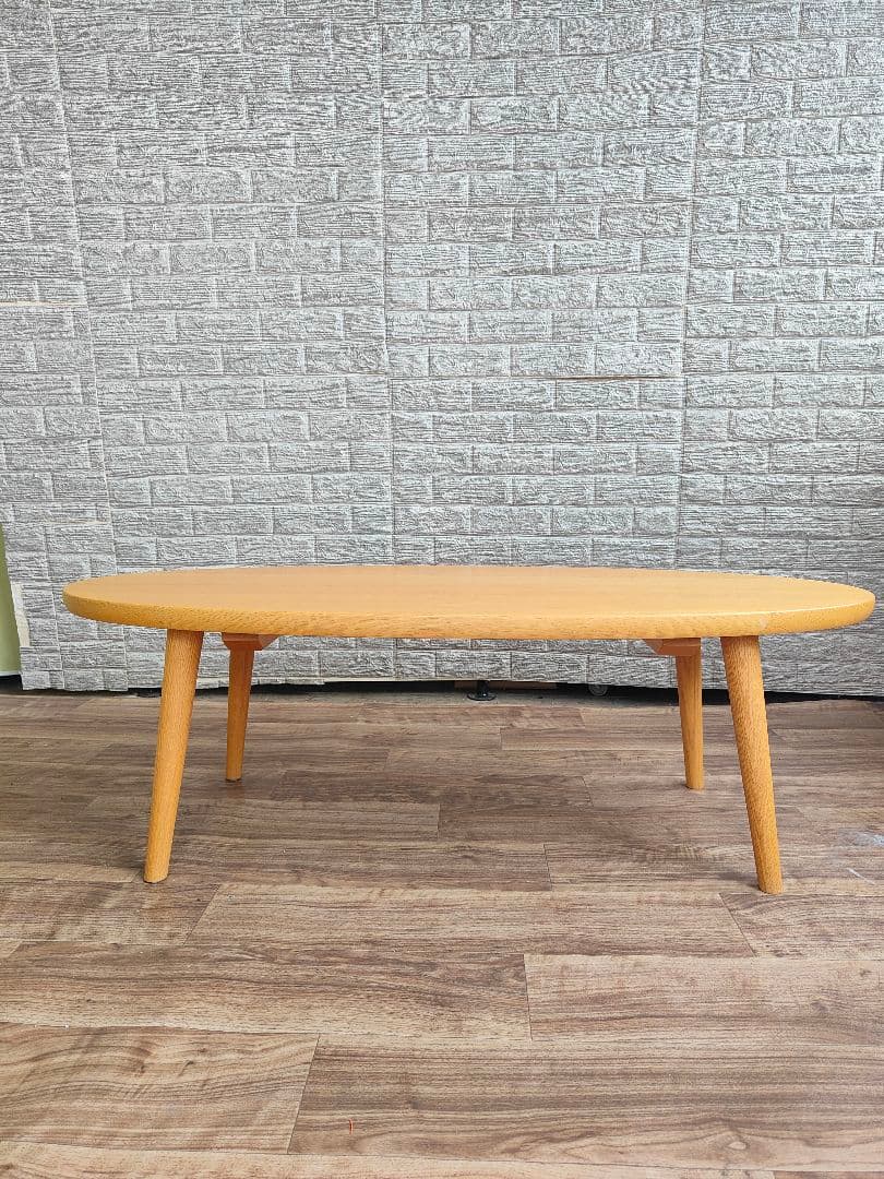 柏木工 センターテーブル オーク材 ローテーブル