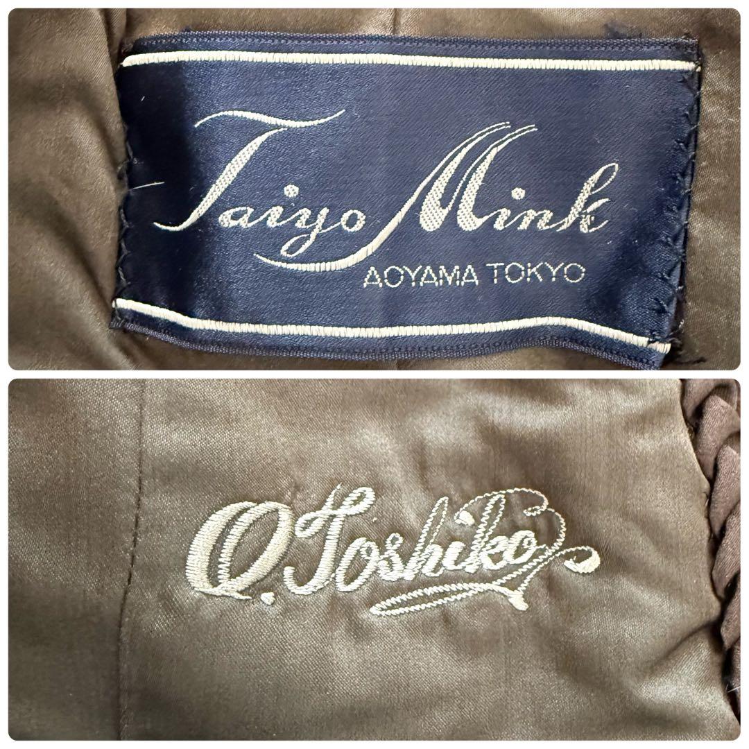 人気デザイン横段◎ミンク ファーコート リアルファー 毛皮 フレア なめし柔らか