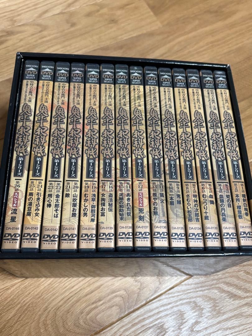 《鬼平犯科帳》第1シリーズ DVD BOX 全14枚