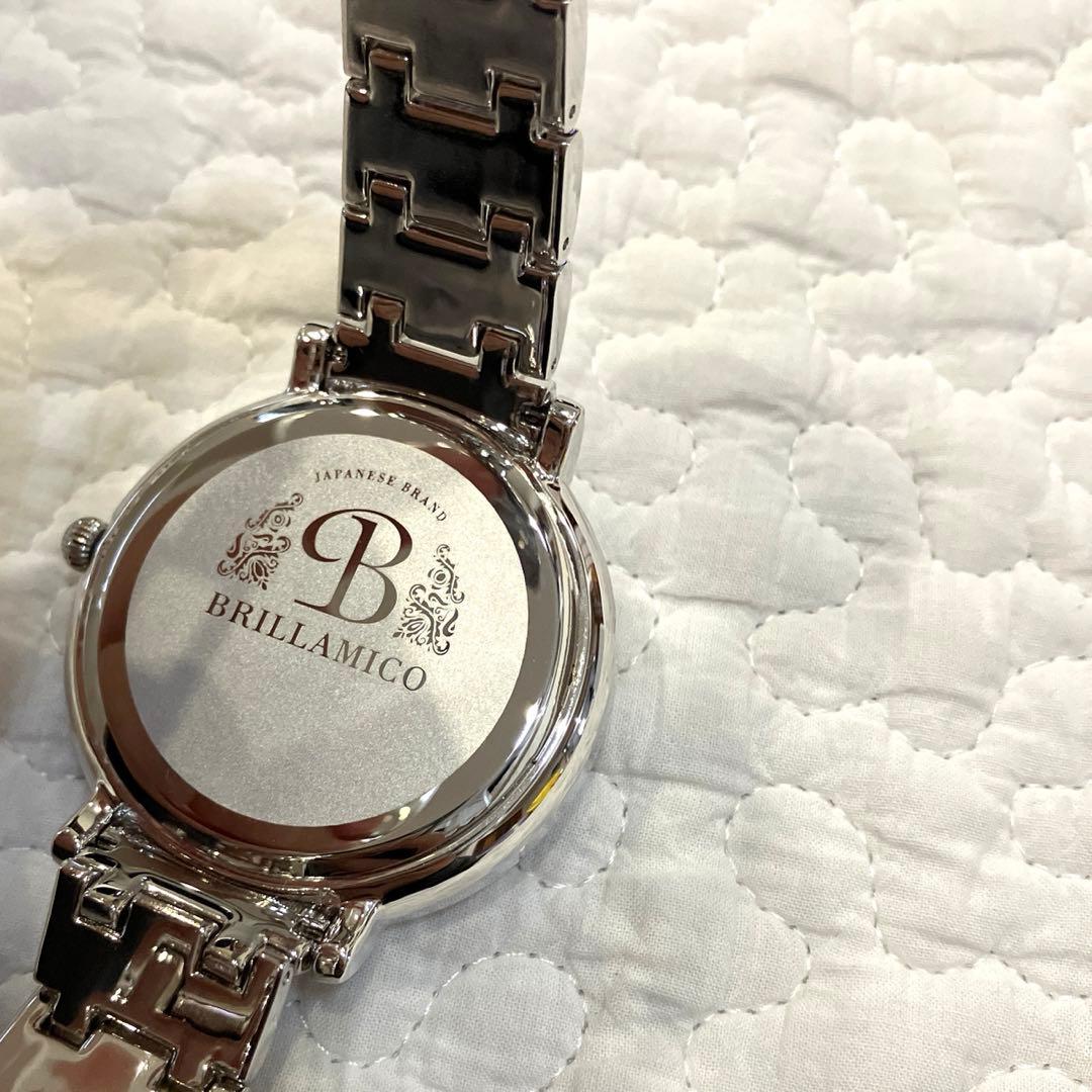正規品 BRILLAMICO ブリラミコ 腕時計 シルバーメタリックエディション