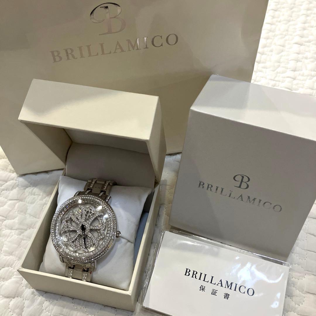 正規品 BRILLAMICO ブリラミコ 腕時計 シルバーメタリックエディション