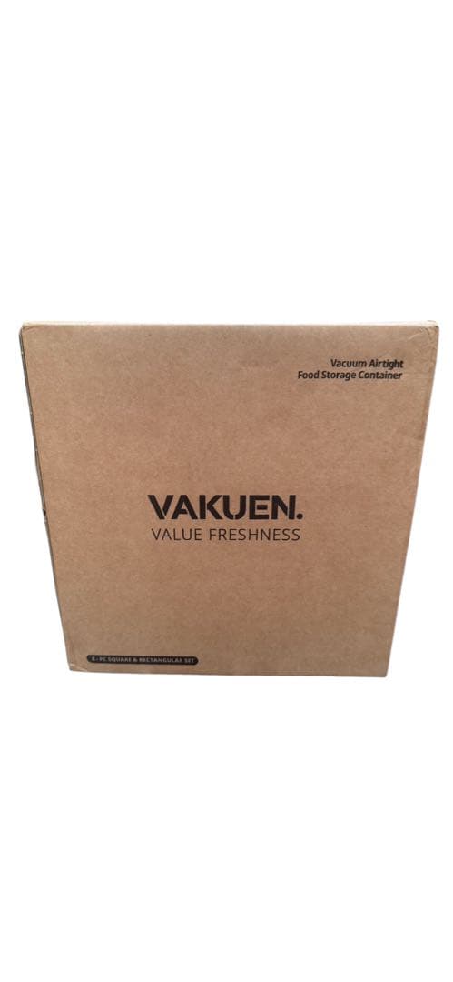 VAKUEN 真空密閉フードストレージコンテナ 4点セット