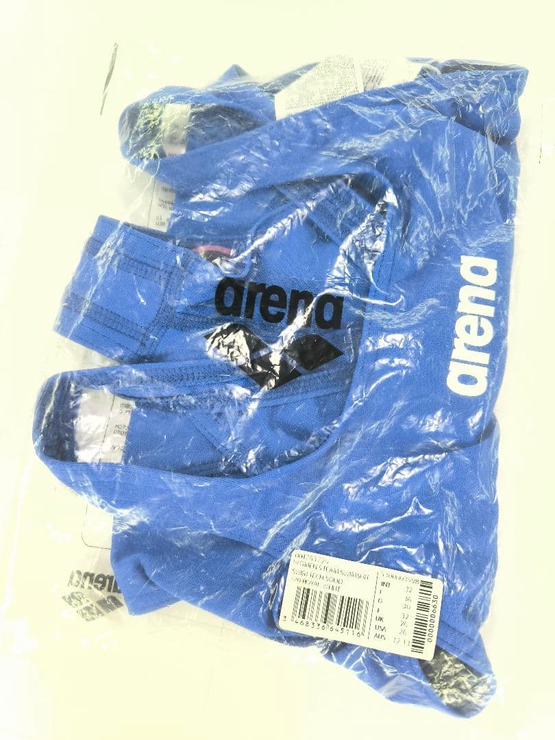 競泳水着 アリーナ ブルー【海外モデル】