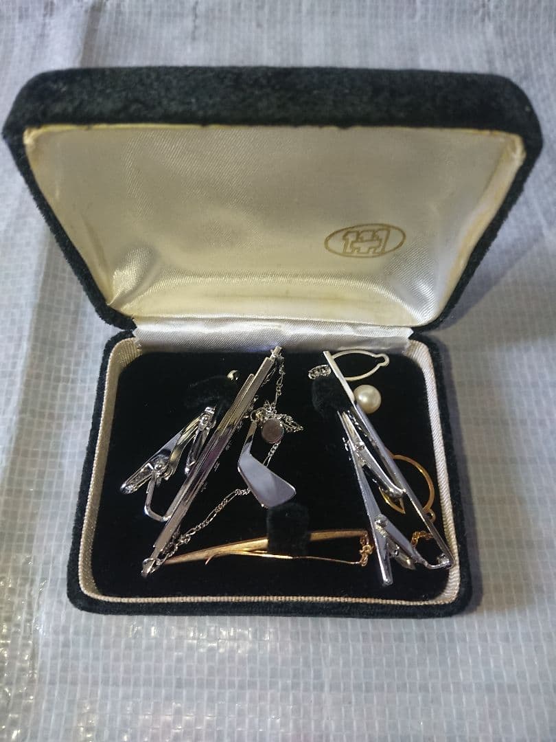 k*5様 中国新聞社 ゴルフ景品 ネクタイピン レトロ