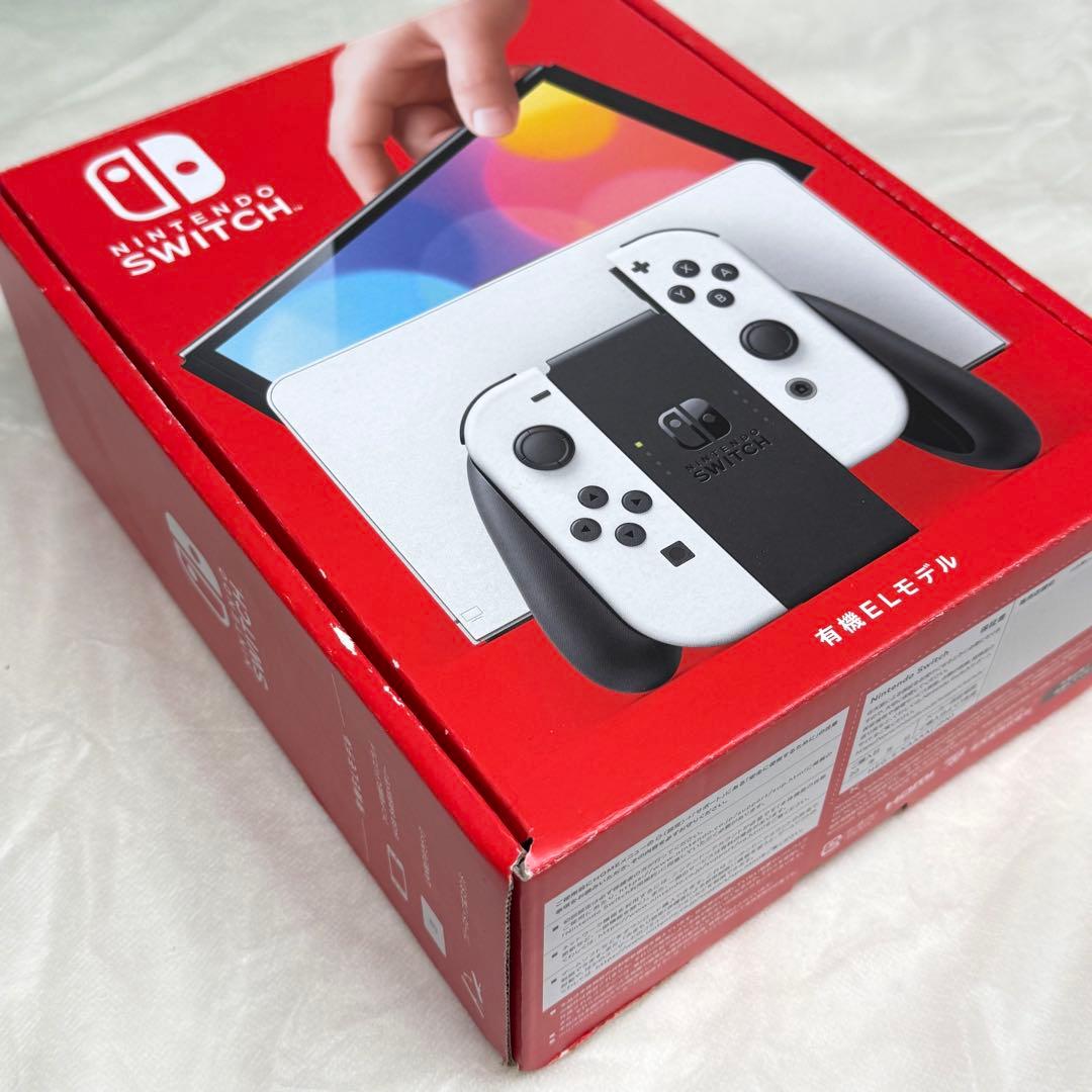 Nintendo Switch 有機EL ホワイト　新品未使　おまけ付き