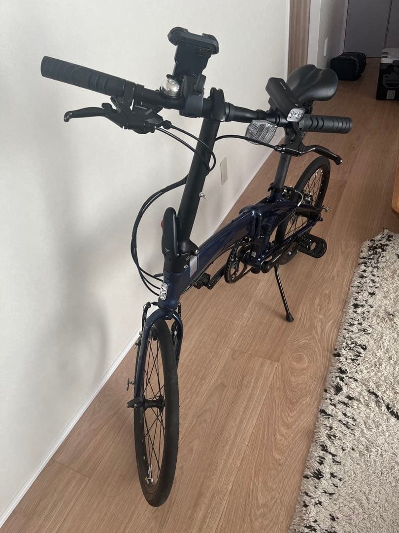 tern verge N8 blue silver 折りたたみ