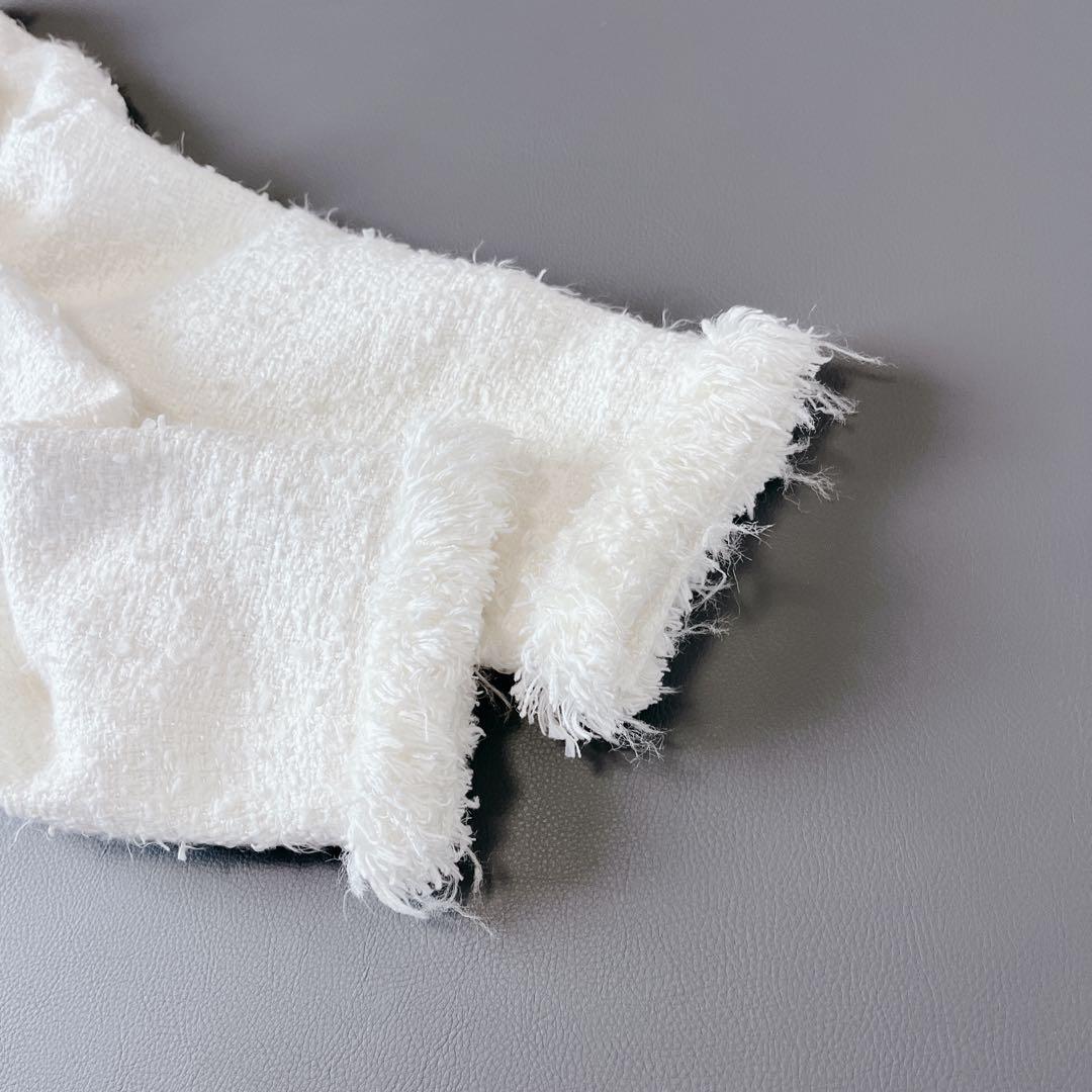 美品✨UNITED ARROWS ファンシーツイード ノーカラー ジャケット