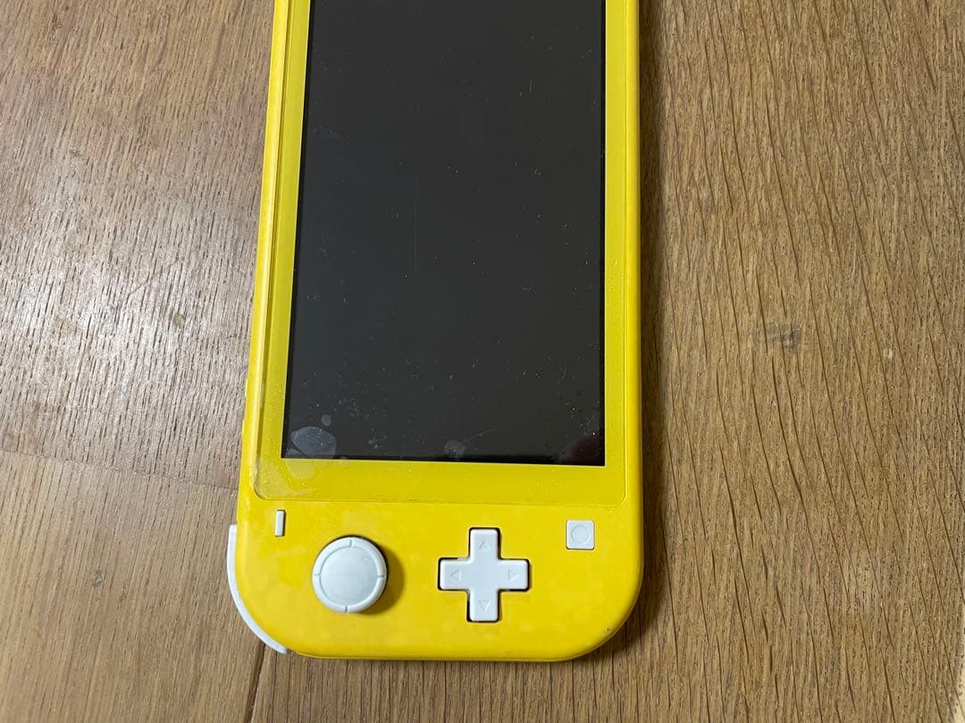 Nintendo Switch Lite イエロー　故障あり