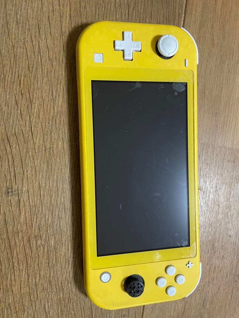 Nintendo Switch Lite イエロー　故障あり